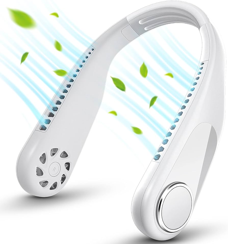 Neck Fan Portable Neck Fan-Rechargeable