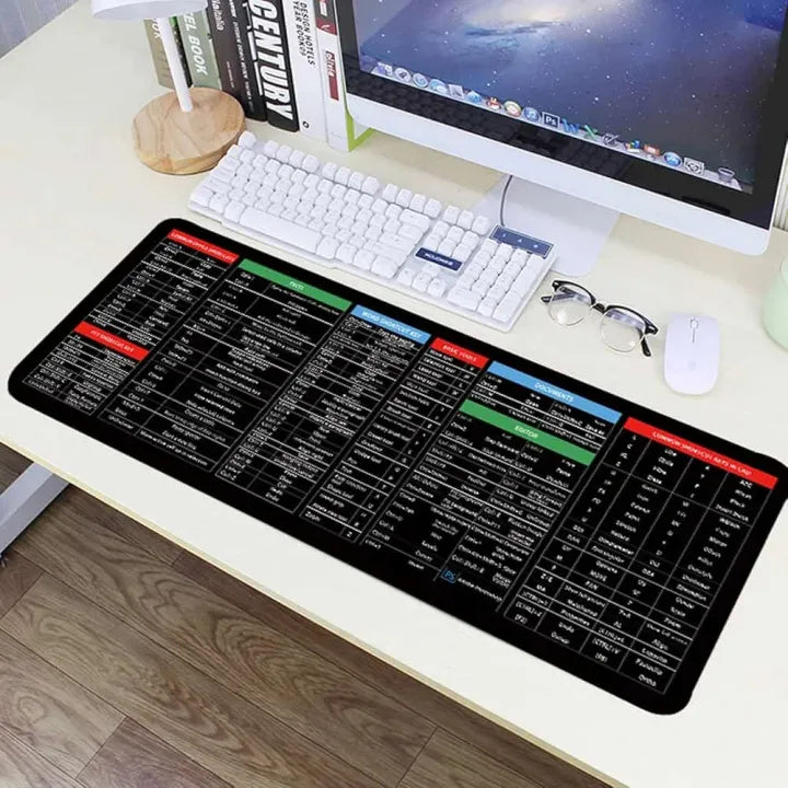 Keyboard Shortcut Desktop Mat