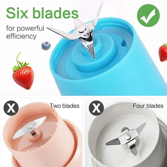 Portable and Rechargeable Juicer Blender