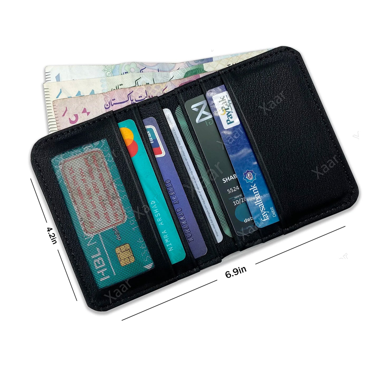 Pocket friendly card wallet