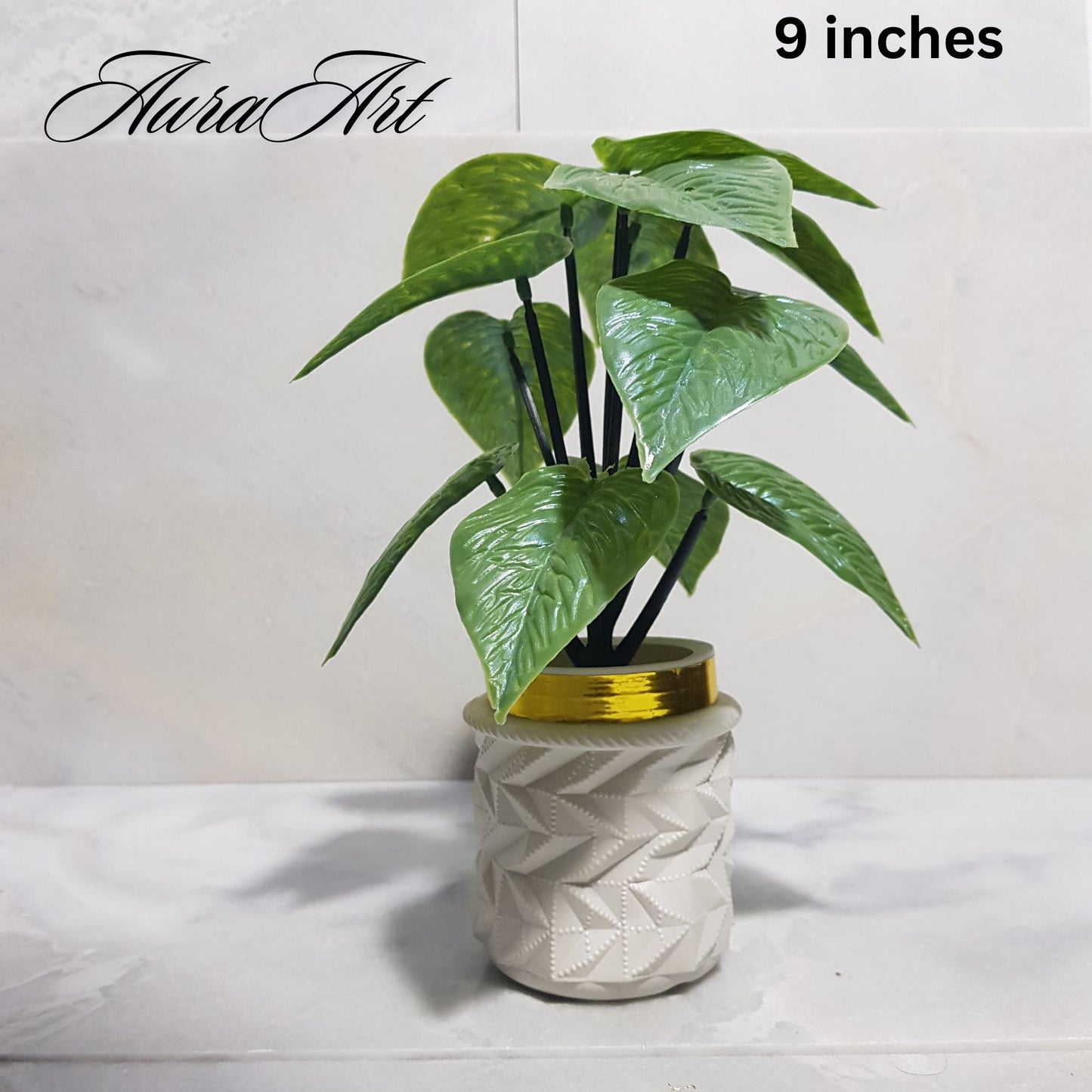 Pack of 3 Artificial Small Plants