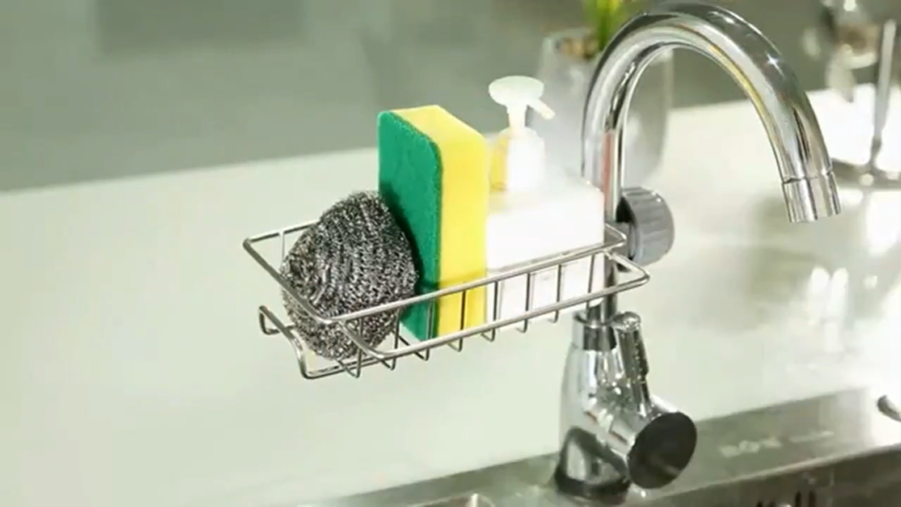 Sponge Holder for Kitchen Sink