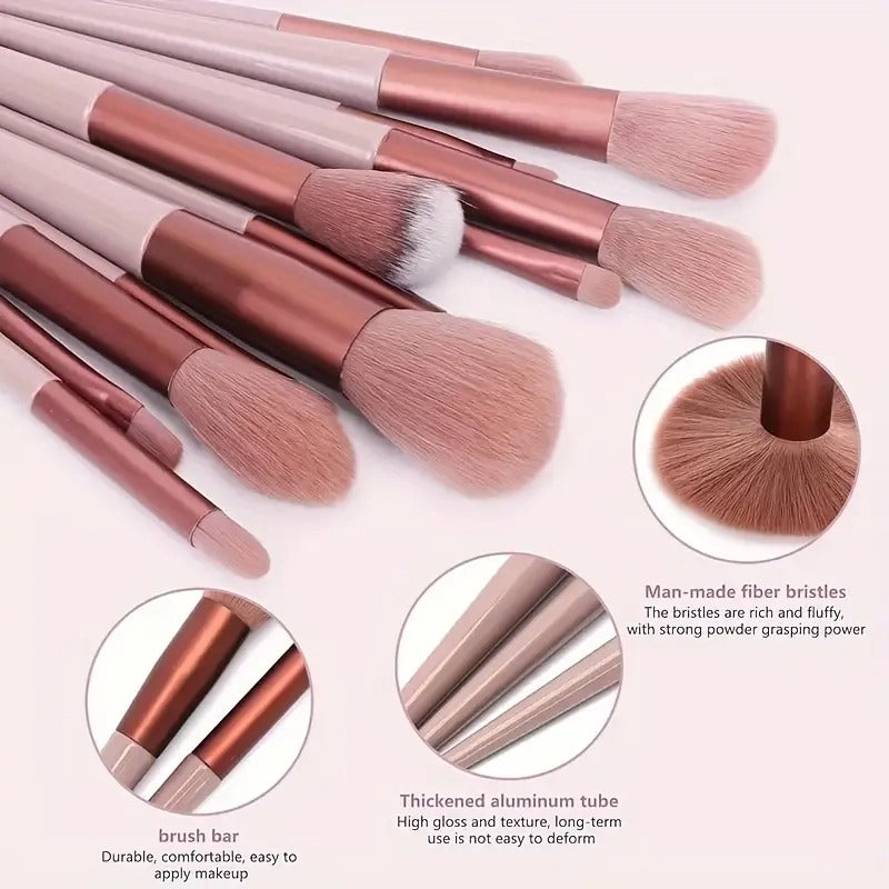 13 Pcs Makeup Brush Set
