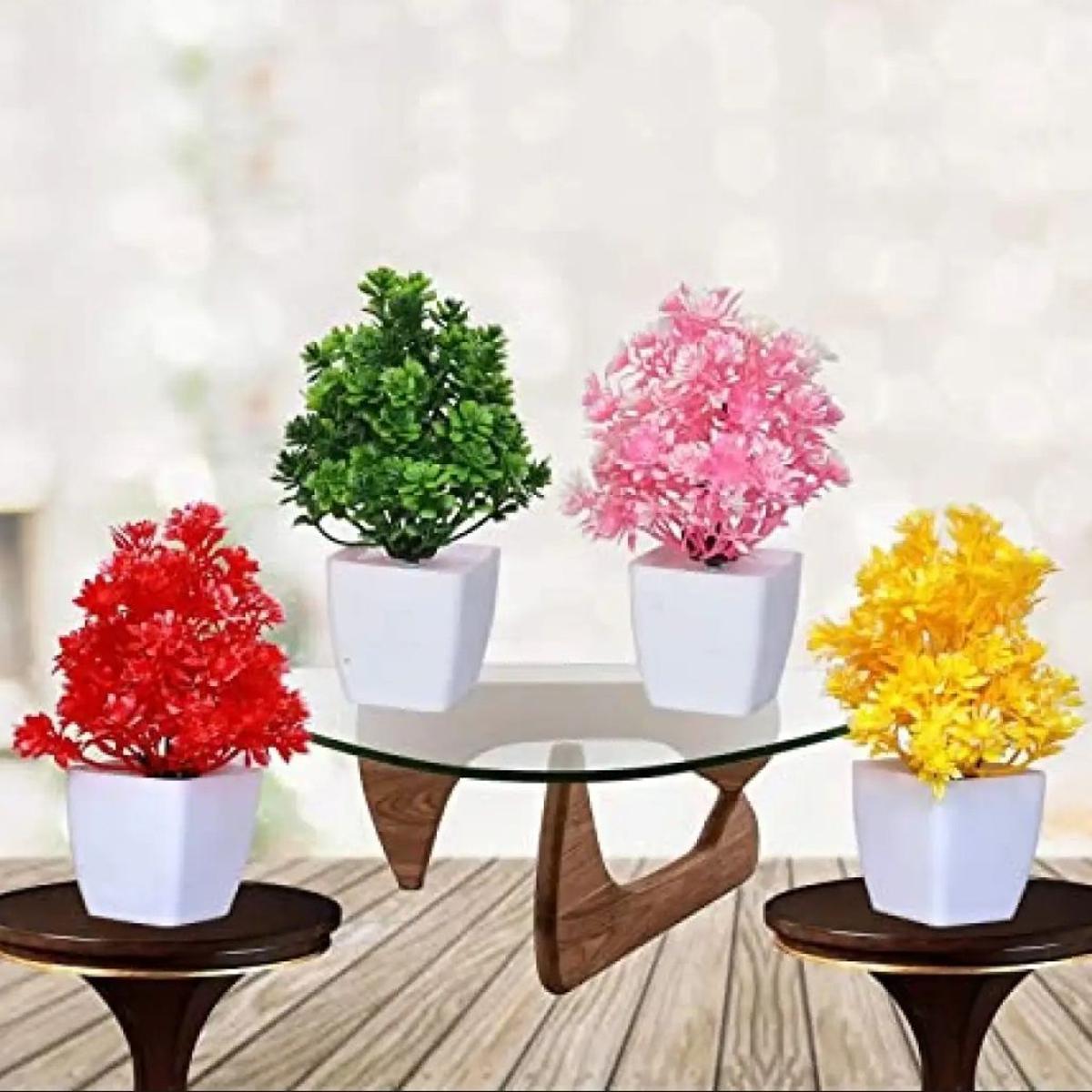 Pack of 3 Artificial Small Plants