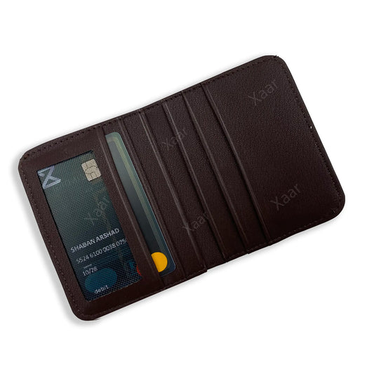 Pocket friendly card wallet