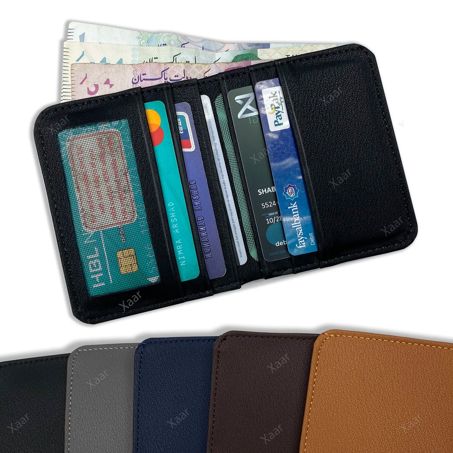 Pocket friendly card wallet
