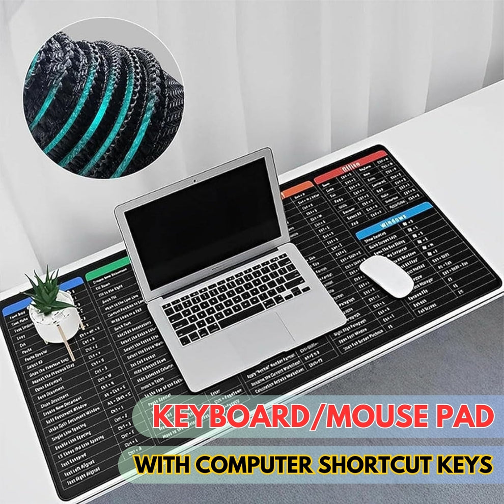 Keyboard Shortcut Desktop Mat